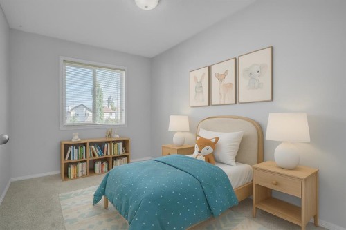 45 Cranberry Square, Calgary, AB - Indoor Photo Showing Bedroom