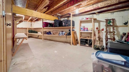 6 Drake Street, Fleet, AB - Indoor Photo Showing Basement