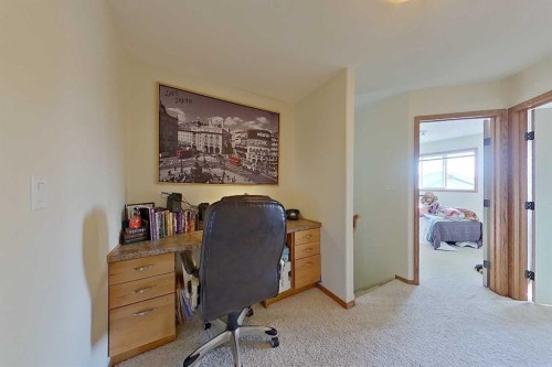 24 Legend Court, Sylvan Lake, AB - Indoor Photo Showing Office