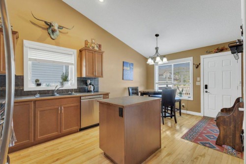 132 Vickers Close, Red Deer, AB - Indoor Photo Showing Kitchen