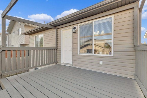 132 Vickers Close, Red Deer, AB - Outdoor With Deck Patio Veranda With Exterior