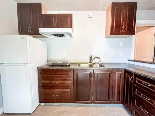 6011 40 Ave Close, Stettler, AB - Indoor Photo Showing Kitchen With Double Sink
