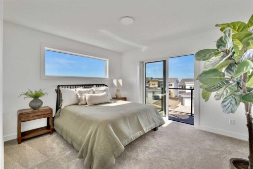 26 Violet Point, Sylvan Lake, AB - Indoor Photo Showing Bedroom