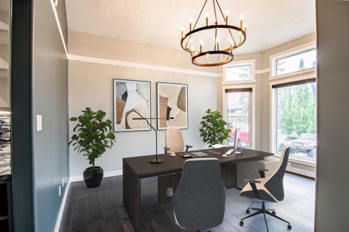 2 Grand Avenue, Norglenwold, AB - Indoor Photo Showing Office