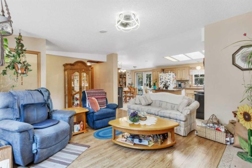 220-5241 Township Road 325A, Rural Mountain View County, AB - Indoor Photo Showing Living Room