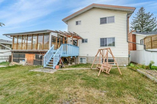 59 Nyman Crescent, Red Deer, AB - Outdoor With Deck Patio Veranda