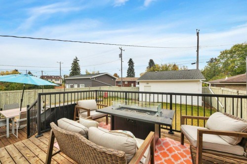 7715 73 Avenue Nw, Edmonton, AB - Outdoor With Deck Patio Veranda With Exterior
