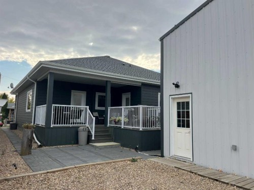 5132 54 Avenue, Viking, AB - Outdoor With Deck Patio Veranda With Exterior
