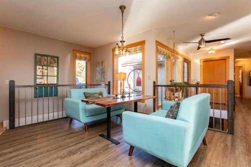 37 Wildrose Street, Rural Lacombe County, AB - Indoor Photo Showing Living Room