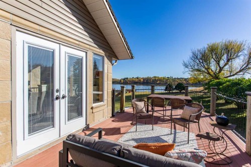 37 Wildrose Street, Rural Lacombe County, AB - Outdoor With Deck Patio Veranda With Exterior