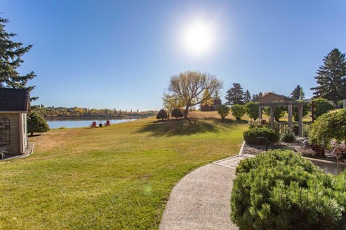 37 Wildrose Street, Rural Lacombe County, AB - Outdoor With Body Of Water With View