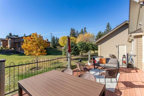 37 Wildrose Street, Rural Lacombe County, AB - Outdoor With Deck Patio Veranda With Exterior