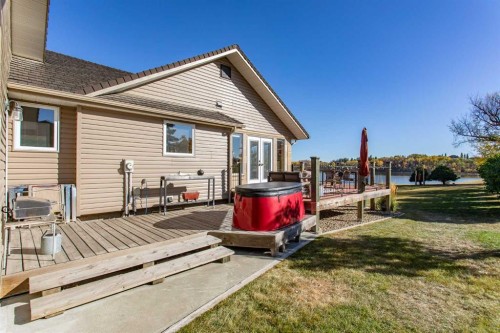 37 Wildrose Street, Rural Lacombe County, AB - Outdoor With Deck Patio Veranda