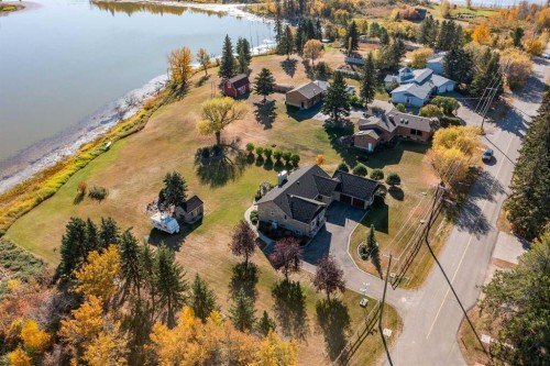 37 Wildrose Street, Rural Lacombe County, AB - Outdoor With Body Of Water With View