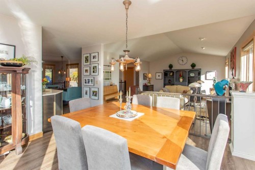 37 Wildrose Street, Rural Lacombe County, AB - Indoor Photo Showing Dining Room