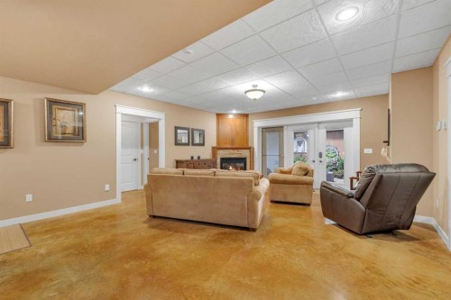 40 Oakfield Close, Red Deer, AB - Indoor With Fireplace
