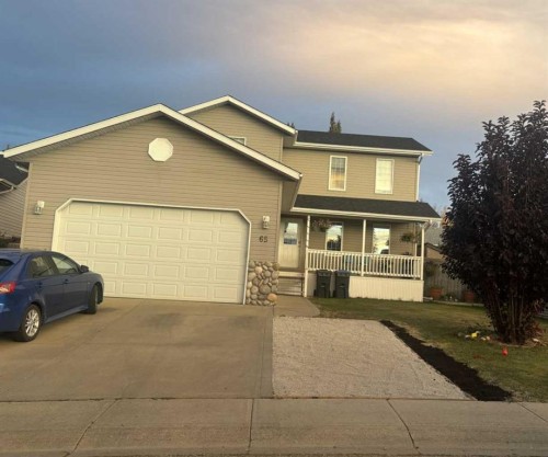 65 Fern Glade Crescent, Sylvan Lake, AB - Outdoor With Deck Patio Veranda