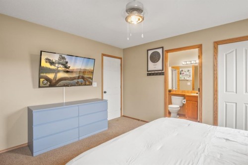 56 Ironstone Drive, Red Deer, AB - Indoor Photo Showing Bedroom
