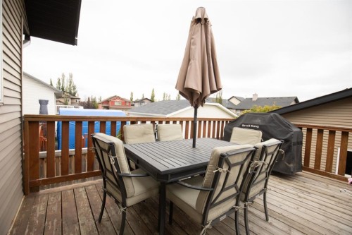 56 Ironstone Drive, Red Deer, AB - Outdoor With Deck Patio Veranda With Exterior