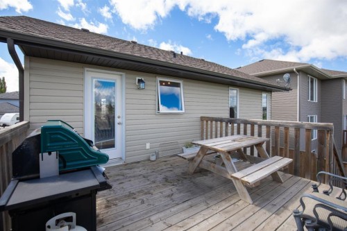 130 Larsen Crescent, Red Deer, AB - Outdoor With Deck Patio Veranda With Exterior
