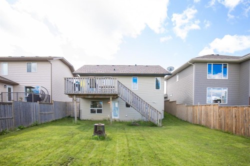 130 Larsen Crescent, Red Deer, AB - Outdoor With Deck Patio Veranda With Exterior
