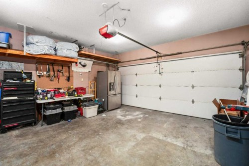 2034 Luxstone Boulevard Sw, Airdrie, AB - Indoor Photo Showing Garage