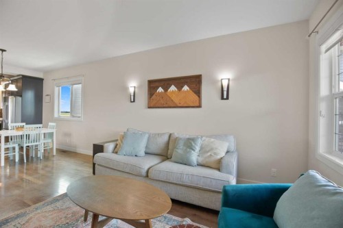 42 Iron Wolf Court, Lacombe, AB - Indoor Photo Showing Living Room