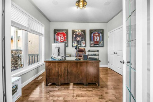 34 Overand Place, Red Deer, AB - Indoor Photo Showing Office