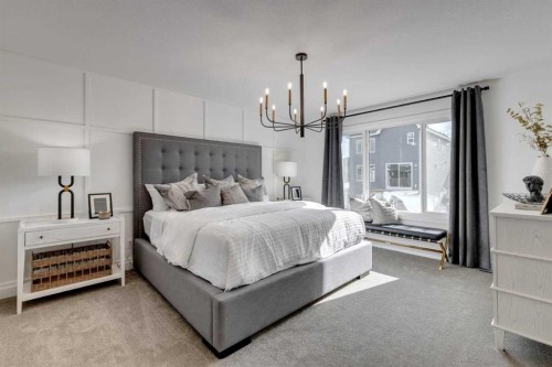 134 Saddlebred Place, Cochrane, AB - Indoor Photo Showing Bedroom