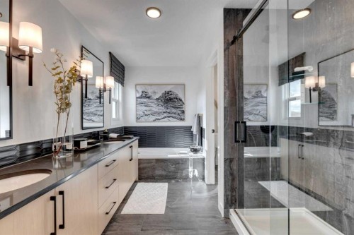 134 Saddlebred Place, Cochrane, AB - Indoor Photo Showing Bathroom