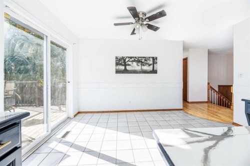 32 Huget Crescent, Red Deer, AB - Indoor With Fireplace