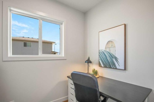 62 Eaton Crescent, Red Deer, AB - Indoor Photo Showing Office