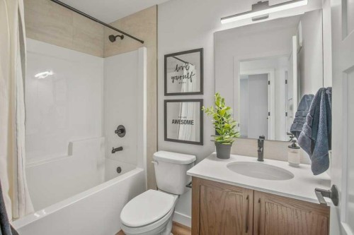 62 Eaton Crescent, Red Deer, AB - Indoor Photo Showing Bathroom