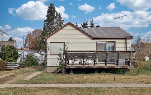 126 Alberta Street, New Norway, AB - Outdoor With Deck Patio Veranda