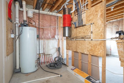 4521 Van Eaton Way, Clive, AB - Indoor Photo Showing Basement