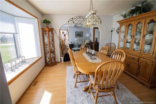 49210 B Range Road 162, Holden, AB - Indoor Photo Showing Dining Room