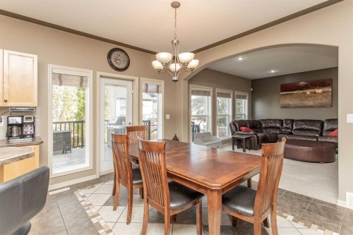 35 Woodrow Close, Red Deer, AB - Indoor Photo Showing Dining Room