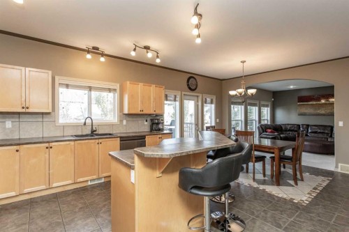 35 Woodrow Close, Red Deer, AB - Indoor Photo Showing Kitchen With Double Sink