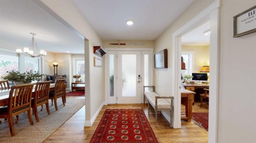 5218 57 Street, Stettler, AB - Indoor Photo Showing Dining Room