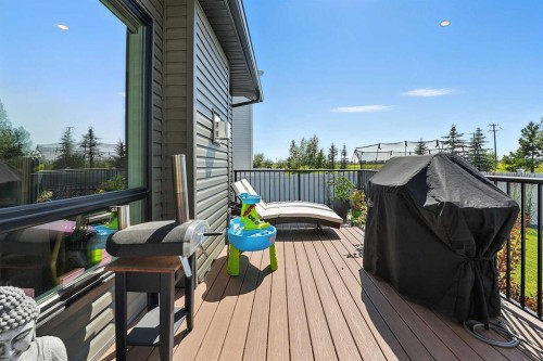 84 Emmett Crescent, Red Deer, AB - Outdoor With Deck Patio Veranda With Exterior