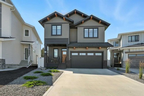 84 Emmett Crescent, Red Deer, AB - Outdoor With Facade