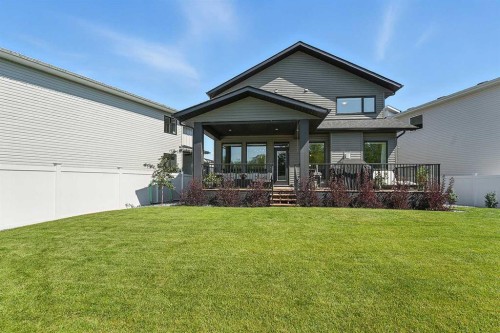 84 Emmett Crescent, Red Deer, AB - Outdoor With Deck Patio Veranda