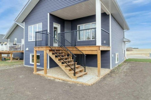 4811 56 Avenue, Bentley, AB - Outdoor With Deck Patio Veranda
