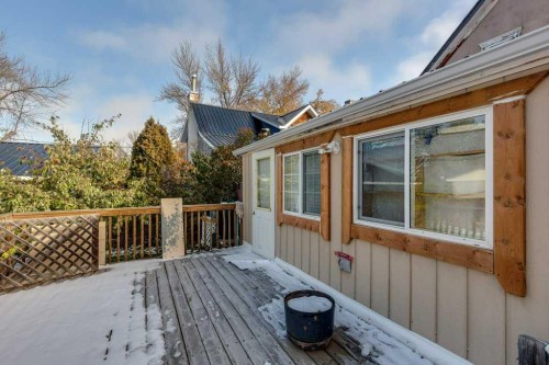 4515 50 Avenue, Innisfail, AB - Outdoor With Deck Patio Veranda With Exterior