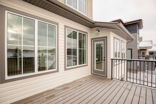 5 Songbird Green, Sylvan Lake, AB - Outdoor With Deck Patio Veranda With Exterior