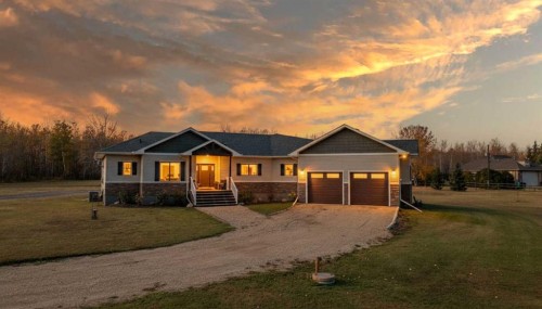 118-44101 Range Road 214, Rural Camrose County, AB - Outdoor With Deck Patio Veranda With Facade