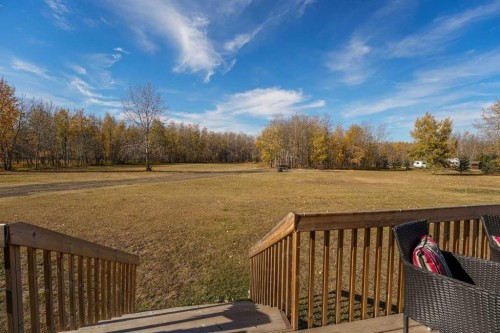 118-44101 Range Road 214, Rural Camrose County, AB - Outdoor With Deck Patio Veranda With View