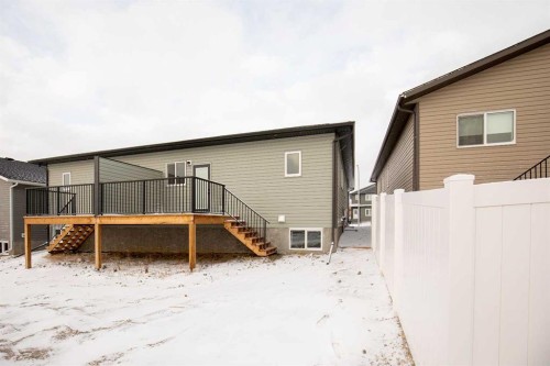 112 Gray Close, Sylvan Lake, AB - Outdoor With Deck Patio Veranda With Exterior