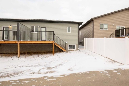 112 Gray Close, Sylvan Lake, AB - Outdoor With Deck Patio Veranda With Exterior