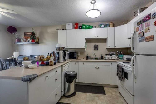7 Nyberg Avenue, Red Deer, AB - Indoor Photo Showing Kitchen With Double Sink